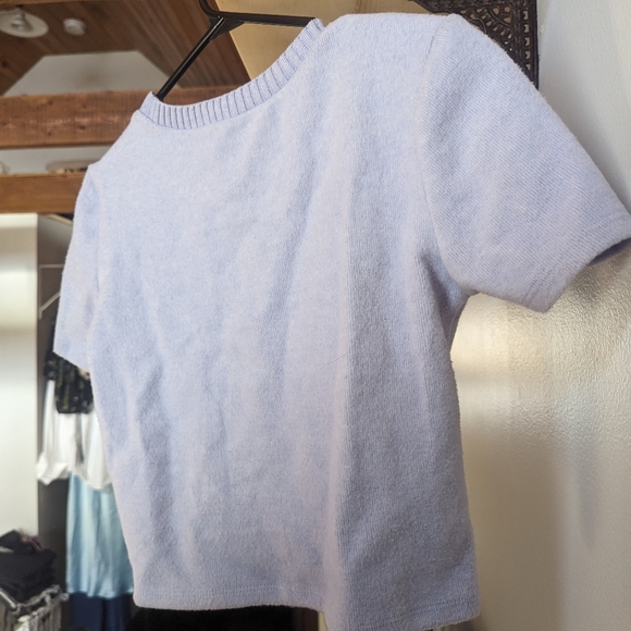 Zara lilac t-shirt - Picture 7 of 11